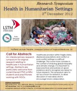 Health in Humanitarian Settings